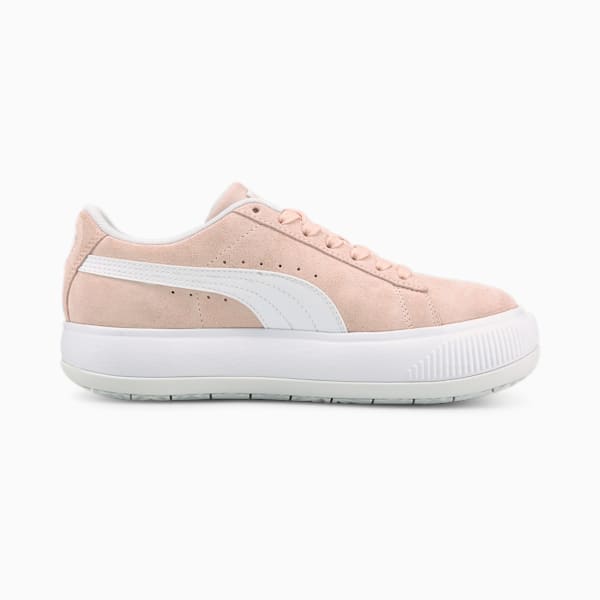 Suede Mayu Women's Sneakers, Lotus-Puma White, extralarge-IND