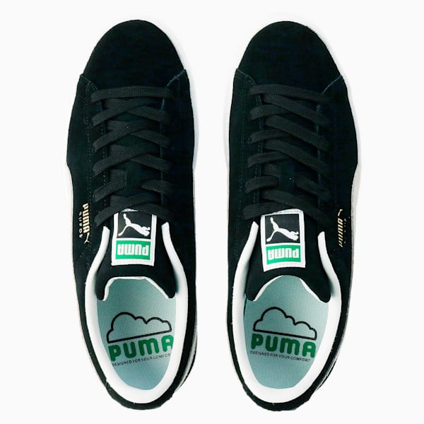 ユニセックス スウェード ライト スニーカー, Puma Black-Puma White, extralarge-JPN