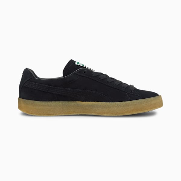 Suede Crepe Men's Sneakers, Puma Black-Puma Black, extralarge