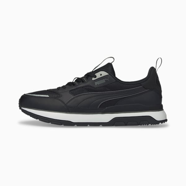 R78 Trek Unisex Sneakers, Puma Black-Puma Black, extralarge-IND