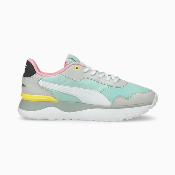 R78 Voyage Women's Sneakers, Eggshell Blue-Puma White-Gray Violet, extralarge