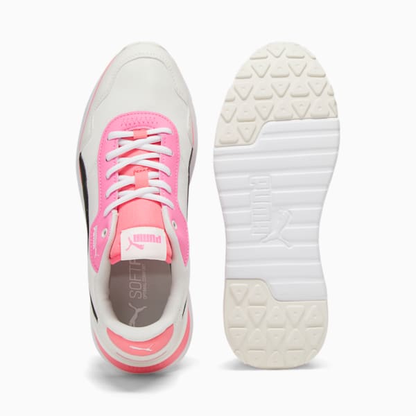 Tenis para mujer R78 Voyage, Vapor Gray-PUMA Black-Fast Pink, extralarge