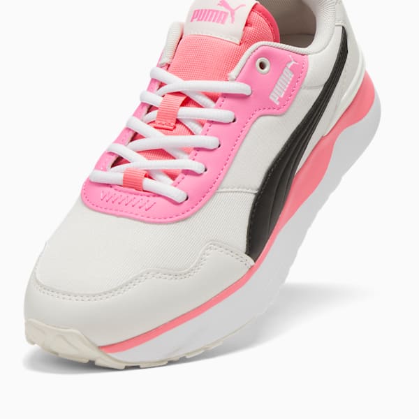 R78 Voyage Women's Sneakers, Vapor Gray-PUMA Black-Fast Pink, extralarge