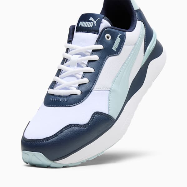 R78 Voyage Women's Sneakers, Silver Mist-Frosted Dew-Club Navy-PUMA White, extralarge