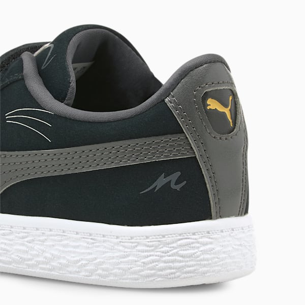 Suede Lil PUMA Little Kids' Sneakers, Puma Black-Asphalt, extralarge