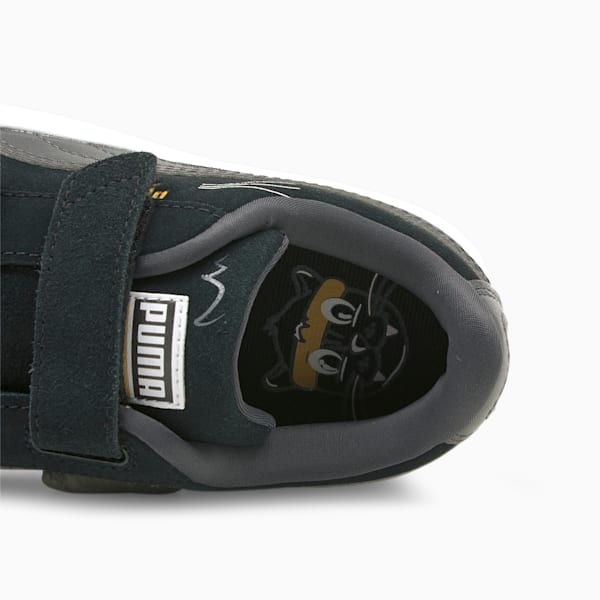 Suede Lil PUMA Little Kids' Sneakers, Puma Black-Asphalt, extralarge
