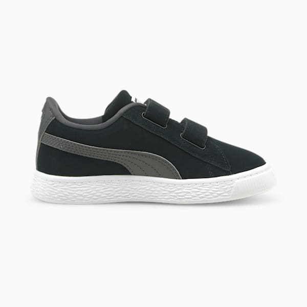 Suede Lil PUMA Little Kids' Sneakers, Puma Black-Asphalt, extralarge