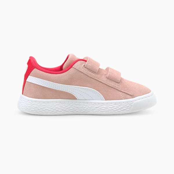 Suede Lil PUMA Little Kids' Sneakers, Lotus-Puma White, extralarge
