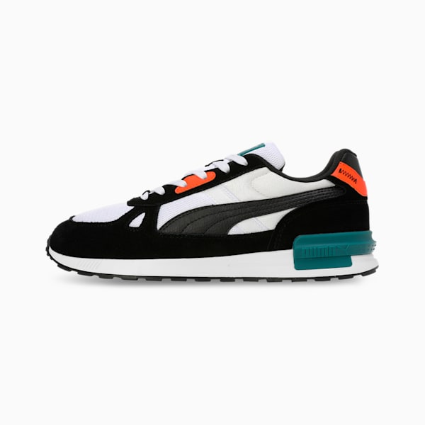 Graviton Pro Sneakers, PUMA White-PUMA Black-Warm White-Cold Green, extralarge-IND