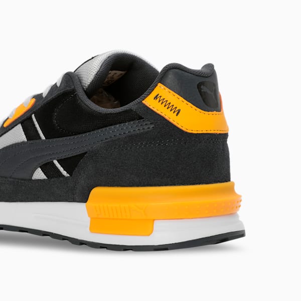 Graviton Pro Sneakers, Glacial Gray-Strong Gray-Tangerine, extralarge-IND