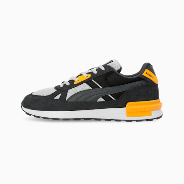 Graviton Pro Sneakers, Glacial Gray-Strong Gray-Tangerine, extralarge-IND
