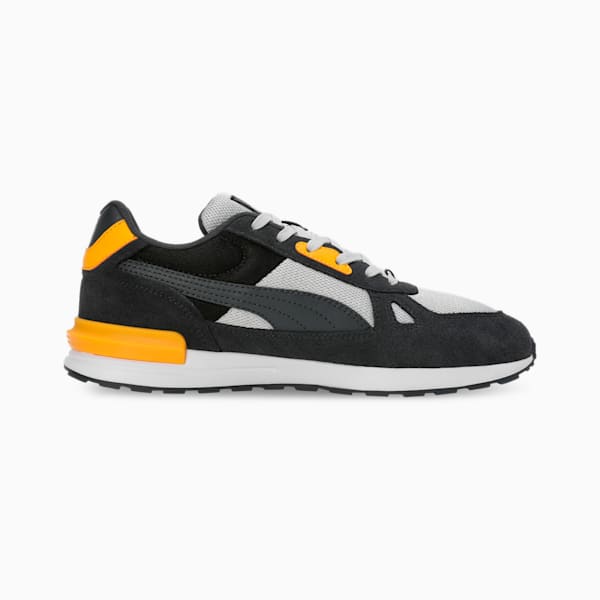 Graviton Pro Sneakers, Glacial Gray-Strong Gray-Tangerine, extralarge-IND