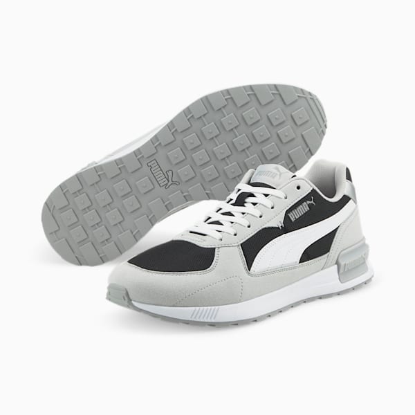 Graviton Sneakers, Puma Black-Puma White-Gray Violet-Quarry, extralarge-IND