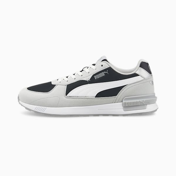 Graviton Unisex Sneakers, Puma Black-Puma White-Gray Violet-Quarry, extralarge-IDN