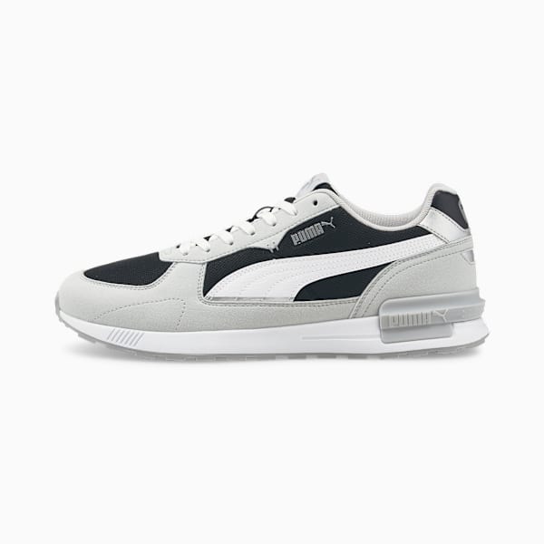 Graviton Lightweight Sneakers, Puma Black-Puma White-Gray Violet-Quarry, extralarge-IND