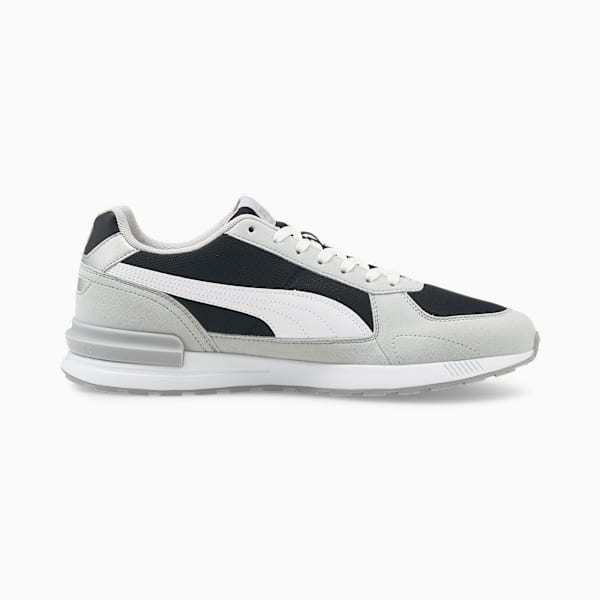 Graviton Lightweight Sneakers, Puma Black-Puma White-Gray Violet-Quarry, extralarge-IND