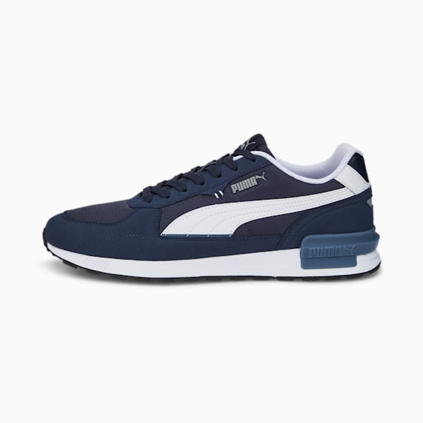 Graviton Men's Sneakers, Parisian Night-Puma White-Evening Sky-Quarry, extralarge