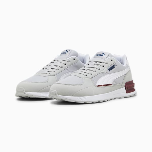 Graviton Sneakers, Cool Light Gray-PUMA White-Persian Blue, extralarge-IND