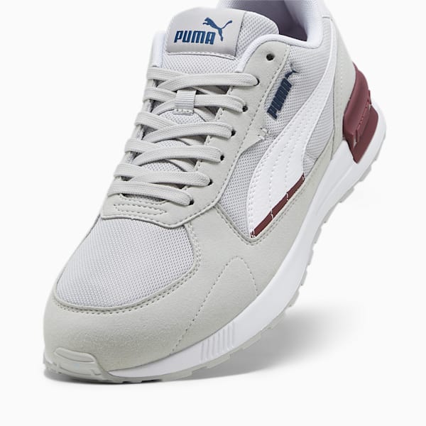 Graviton Unisex Sneakers, Cool Light Gray-PUMA White-Persian Blue, extralarge-IND