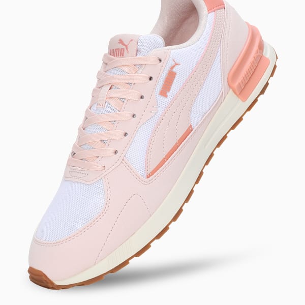 Graviton Lightweight Sneakers, PUMA White-Island Pink-Deeva Peach, extralarge-IND