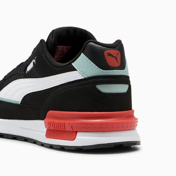 Graviton Men's Sneakers, PUMA Black-PUMA White-Modern Mint, extralarge
