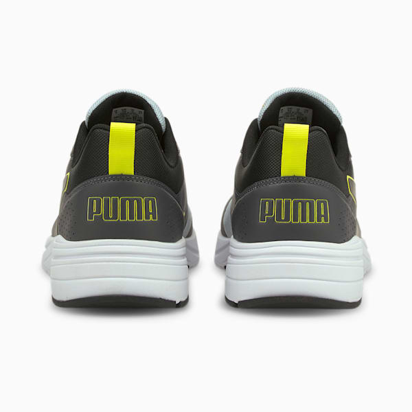 Avionic Unisex Sneakers, Ebony-Nrgy Yellow-Glacial Blue-Puma Black, extralarge-IND