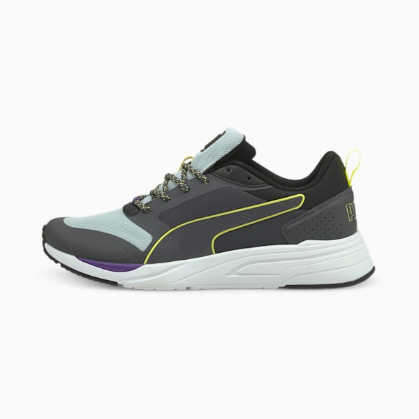 Avionic Unisex Sneakers, Ebony-Nrgy Yellow-Glacial Blue-Puma Black, extralarge-IND