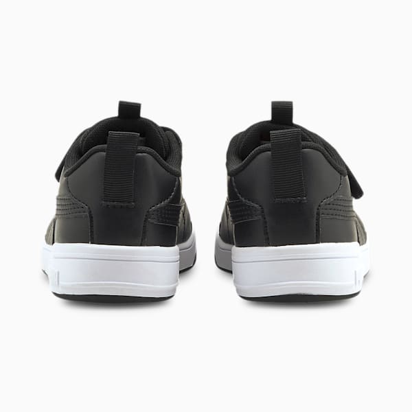 Zapatos deportivos Multiflex SL V de niño pequeño, Puma Black-Puma White, extragrande