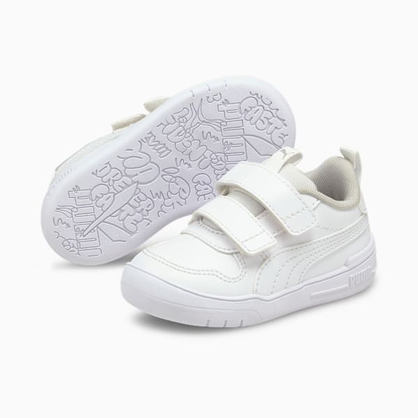 Multiflex SL V Toddlers' Shoes, Puma White-Puma White, extralarge