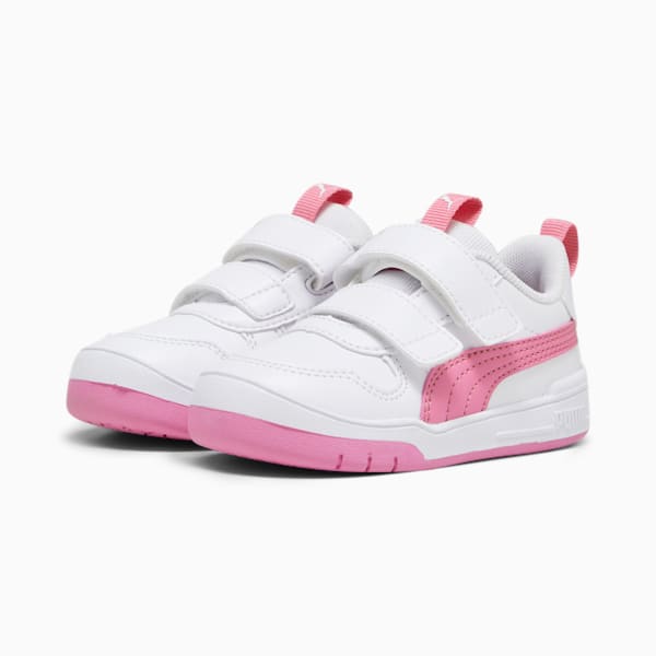 Multiflex SL V Babies' Sneakers, PUMA White-Strawberry Burst, extralarge-IND