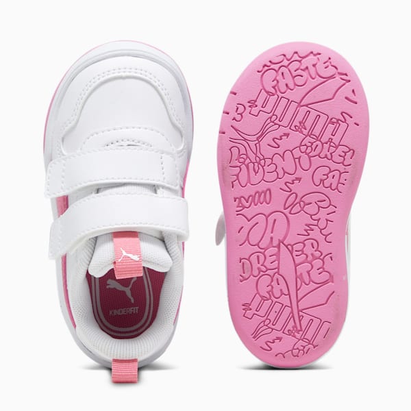 Multiflex SL V Babies' Sneakers, PUMA White-Strawberry Burst, extralarge-IND