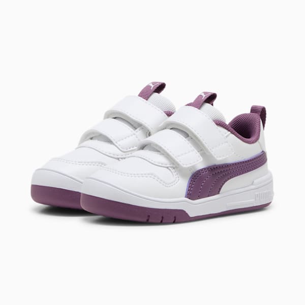 Multiflex SL V Toddlers' Shoes, PUMA White-Crushed Berry, extralarge