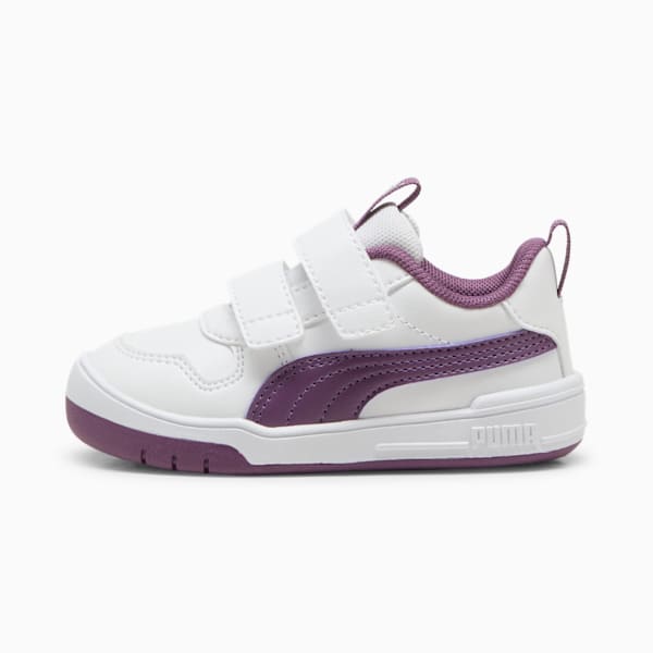 Multiflex SL V Toddlers' Shoes, PUMA White-Crushed Berry, extralarge