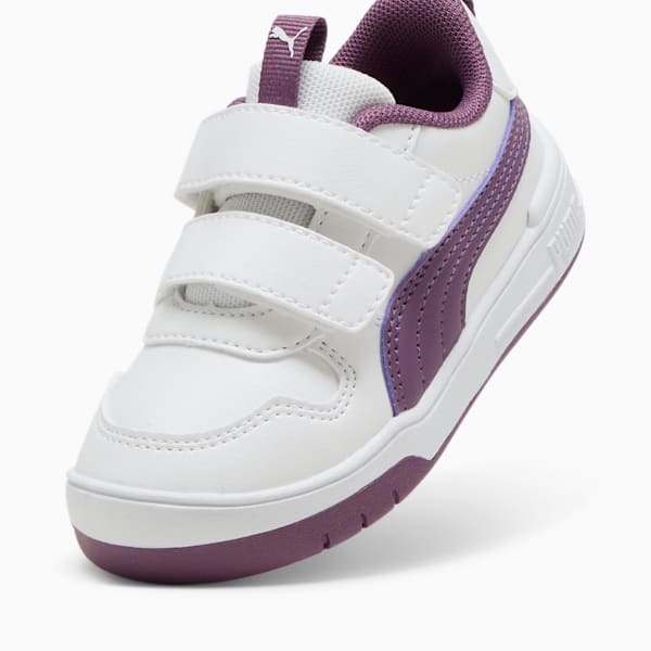 Multiflex SL V Toddlers' Shoes, PUMA White-Crushed Berry, extralarge