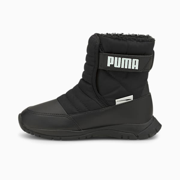 Nieve Winter Little Kids' Boots, Puma Black-Puma White