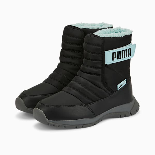 キッズ プーマ ニエベ ブーツ ウィンター AC PS 17-21cm, Puma Black-Puma Black