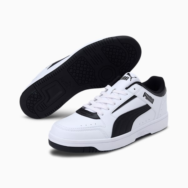 Rebound Joy Low Unisex Sneakers, Puma White-Puma Black