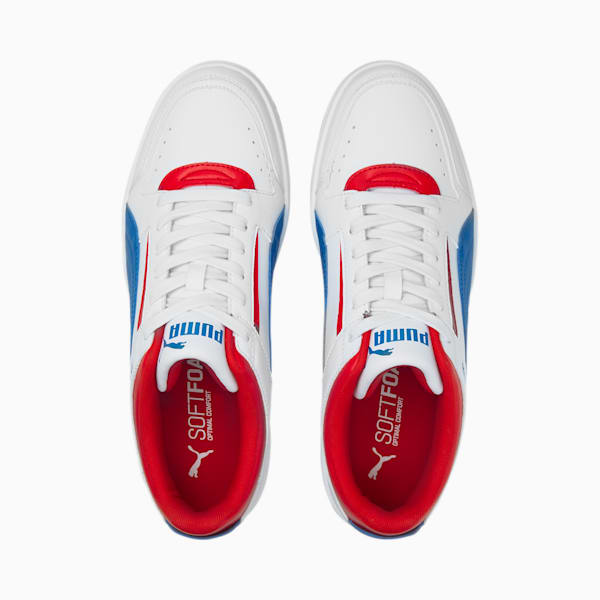 Rebound Joy Low Unisex Sneakers, Puma White-Future Blue-High Risk Red-Gum, extralarge-IND