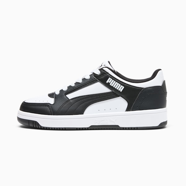 Rebound Joy Low Sneakers, PUMA White-PUMA Black, extralarge