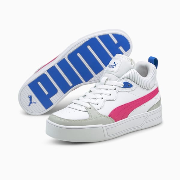 Skye Demi Women's Sneakers, Puma White-Beetroot Purple-Gray Violet-Future Blue, extralarge-IND