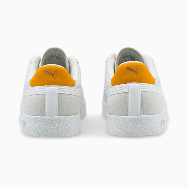 PUMA Club Unisex Shoes, Nimbus Cloud-Puma White-Puma Team Gold-Saffron, extralarge-IND