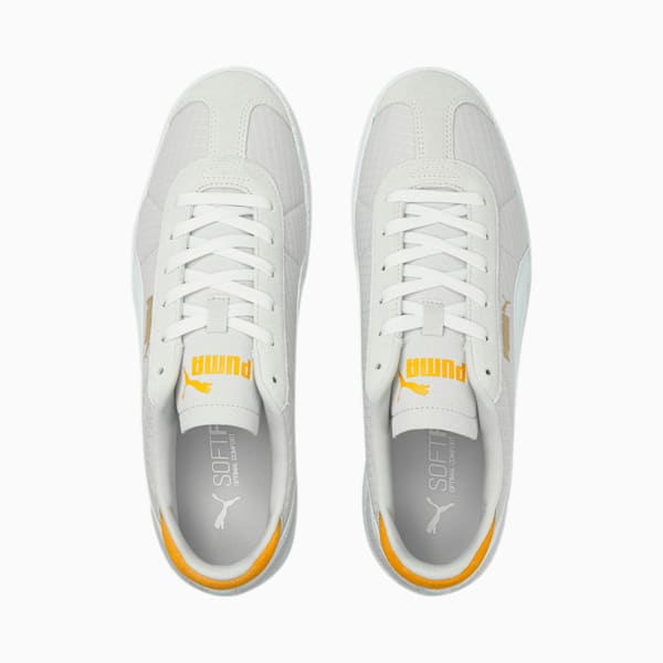PUMA Club Unisex Shoes, Nimbus Cloud-Puma White-Puma Team Gold-Saffron, extralarge-IND