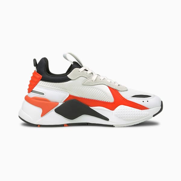 RS-X Mix Sneakers JR, Puma White-Tigerlily, extralarge