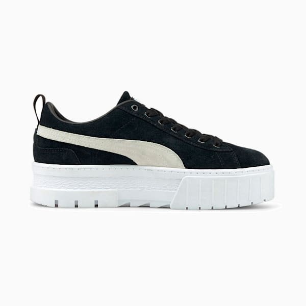 ウィメンズ メイズ スニーカー, Puma Black-Puma White, extralarge-JPN