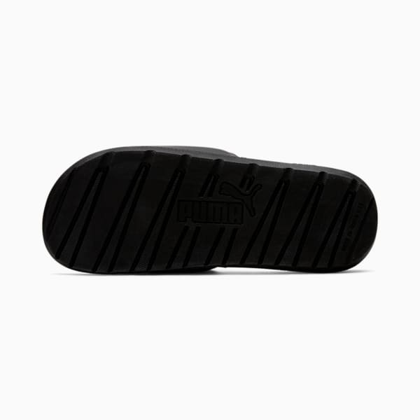 Cool Cat Formstrip Men's Slides, Puma Black-High Risk Red, extralarge