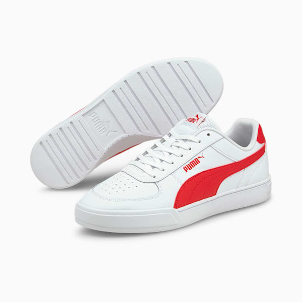 Caven Sneakers, Puma White-High Risk Red-Gray Violet, extralarge-IND