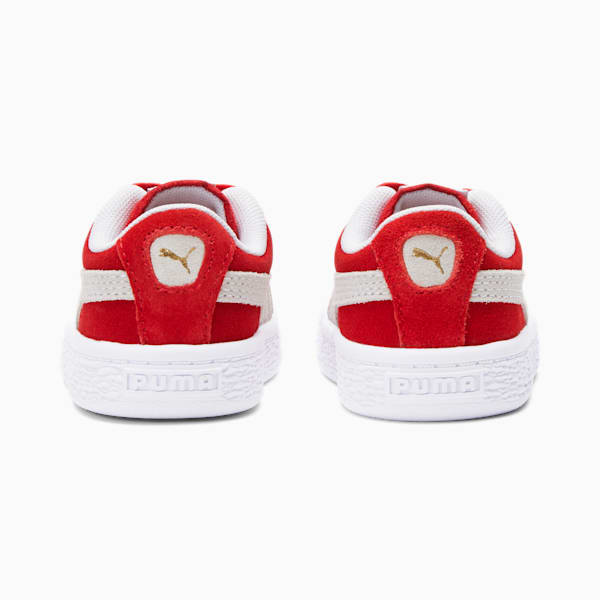 Tenis para bebé Suede Classic XXI, High Risk Red-Puma White, extralarge