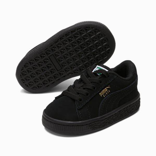 Tenis para bebé Suede Classic XXI, Puma Black-Puma Black, extralarge