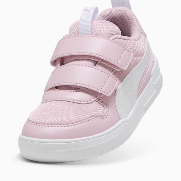Multiflex Mesh V Little Kids' Sneakers, Rose Mauve-PUMA White, extralarge