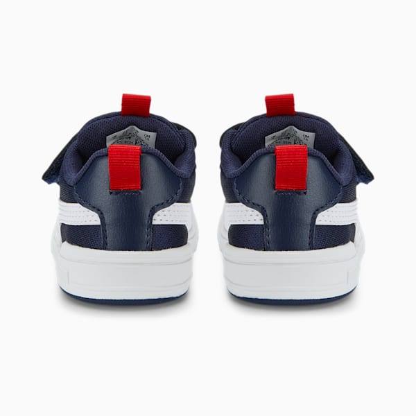 Chaussures en maille Multiflex Bébé, Peacoat-Puma White-High Risk Red, extralarge